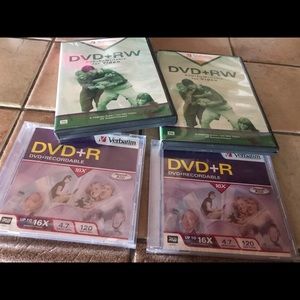 2x2 DVD-RW/DVD-R | $10/Each! Unopened/Open But NEW
